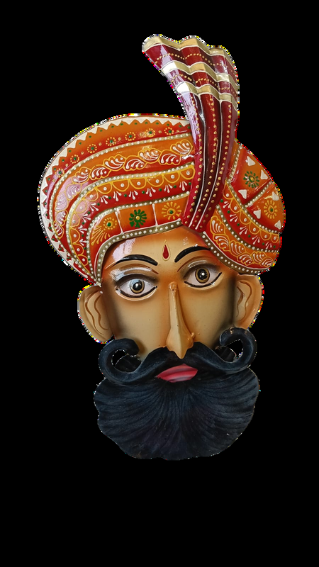 Rajasthani Maharaja mask